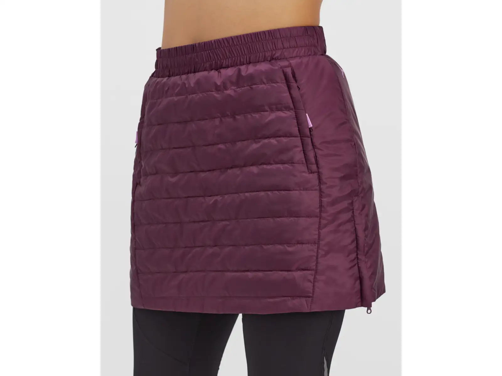 Silvini Cucca Damen Primaloft Rock Pflaume/Rosa