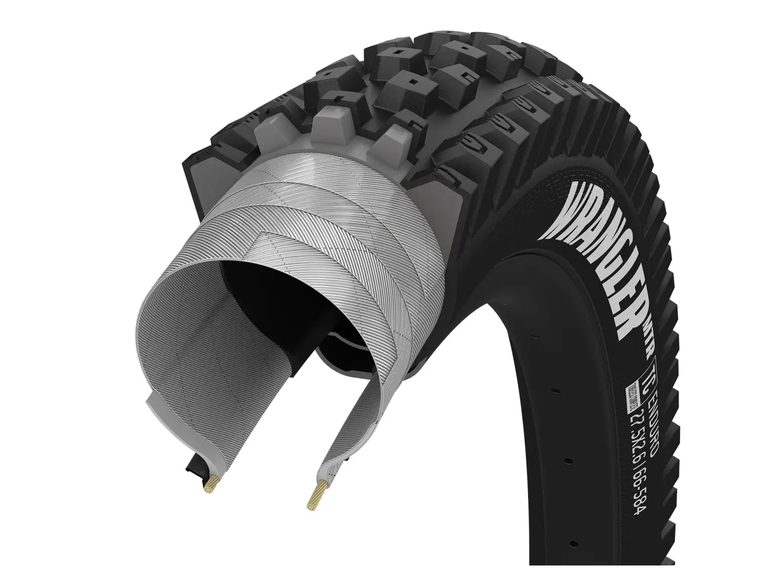 Goodyear Wrangler MTR Enduro Tubeless Komplett 29x2,40" MTB Reifen Kevlar