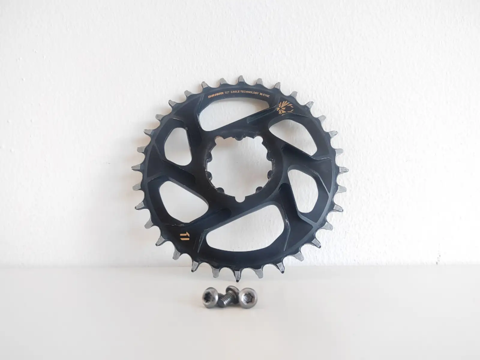 Sram Eagle X-Sync Direct Mount Kettenblatt 6 mm Offset Boost 12-fach 32 Zähne Gold VERIFIZIERT