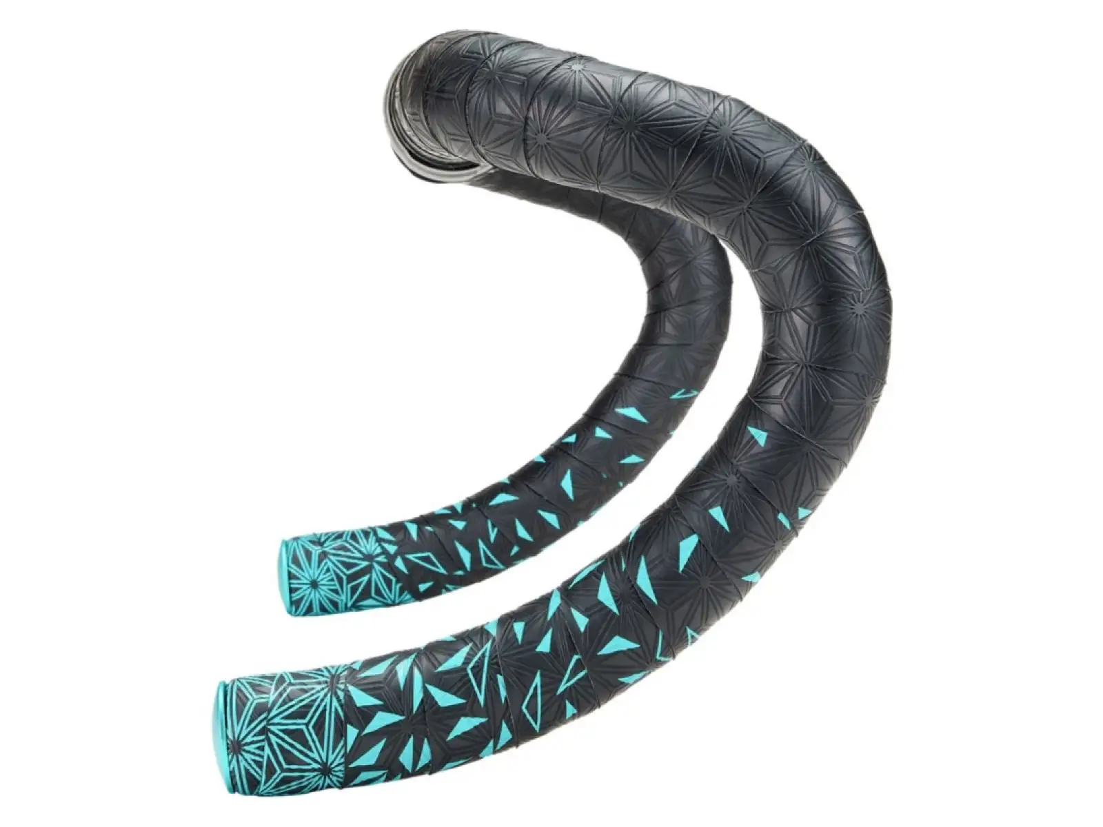 Supacaz Super Sticky Kush Star Fade Lenkerband celeste star fade/celeste plugs