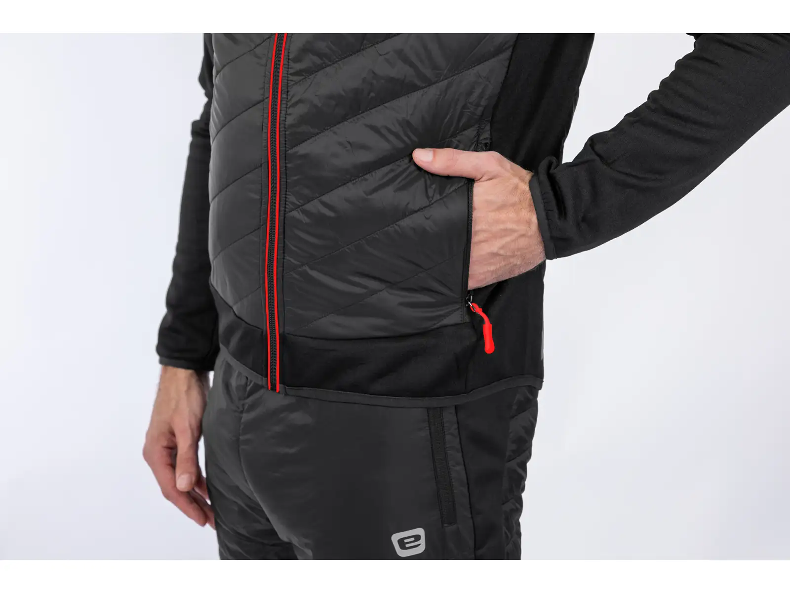 Etape Crux Pro 2.0 Herrenjacke schwarz/rot