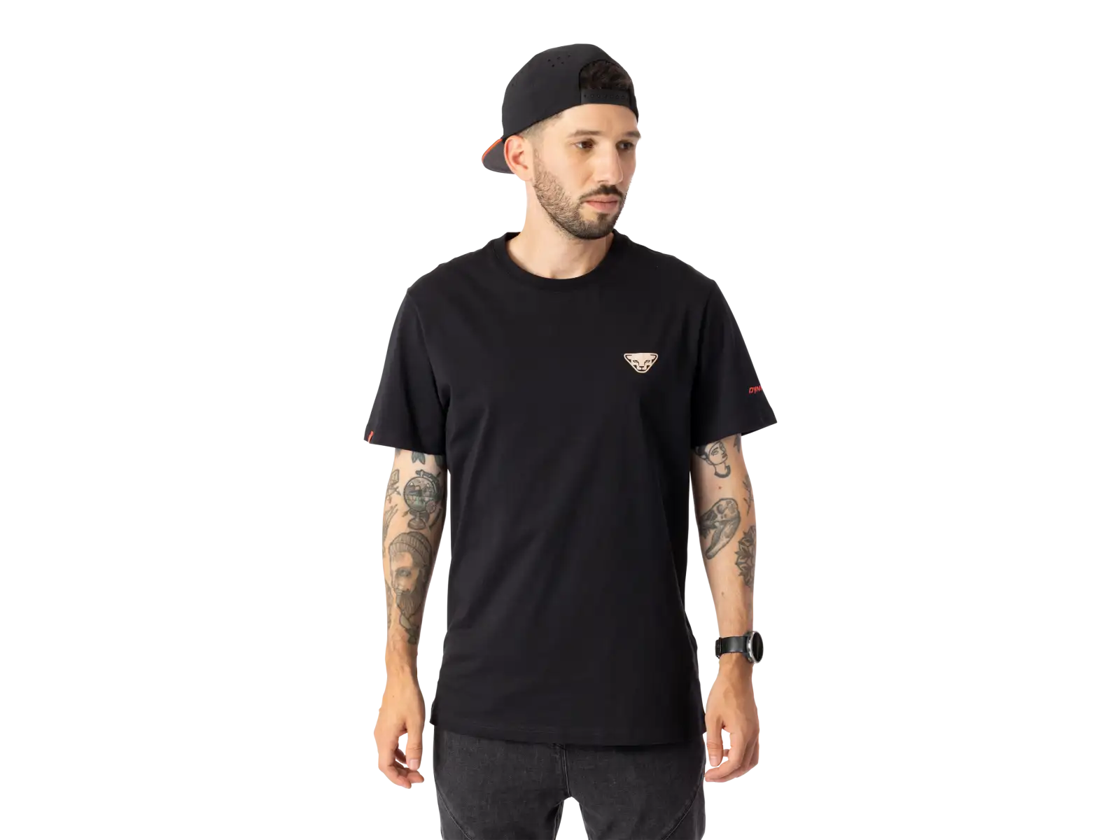 Dynafit 24/7 Graphic Herren T-Shirt Kurzarm Black Out/trail Crew