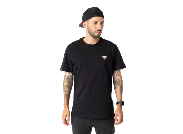 Dynafit 24/7 Graphic Herren T-Shirt Kurzarm Black Out/trail Crew