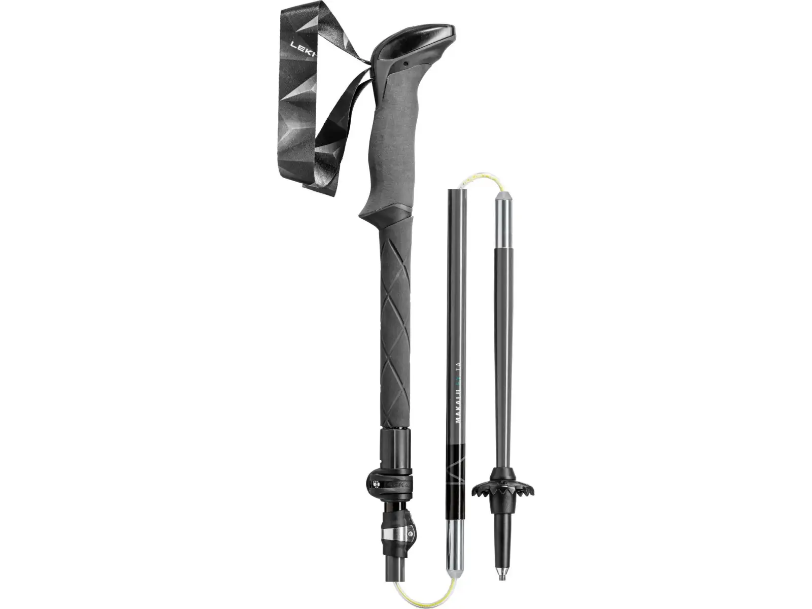 Leki Makalu FX Trekkingstöcke Petrol/Black/Silver Gr. 110-130 cm