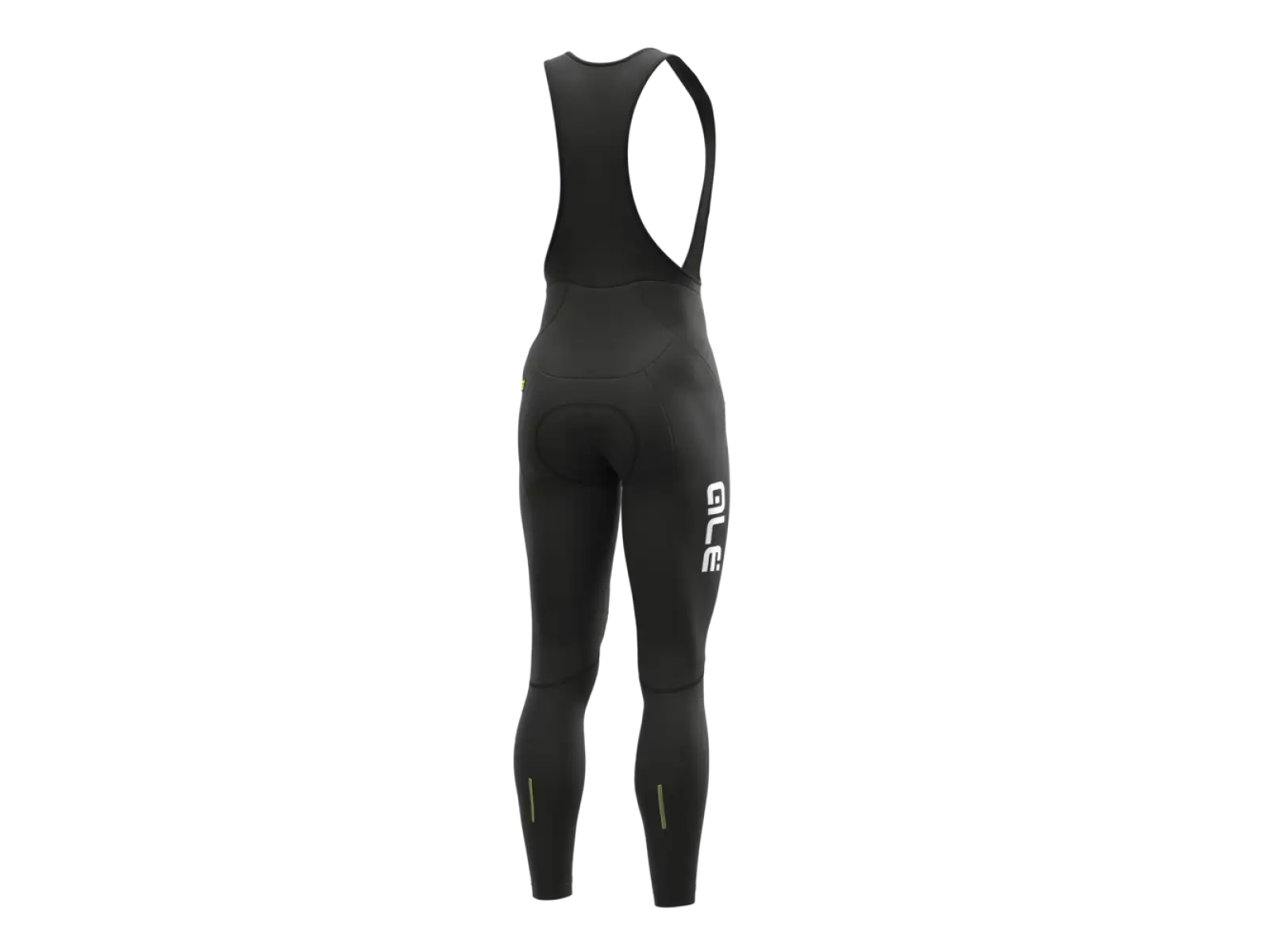 Alé Calzamaglia C/B Winter Herren Trägerhose mit Einsatz schwarz/weiß