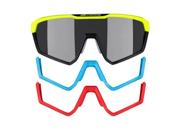 Force Apex Brille Weiß-Grau/Schwarz Gläser
