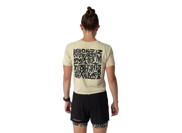 Dynafit Trail Damen Laufshirt kurze Ärmel Overcast