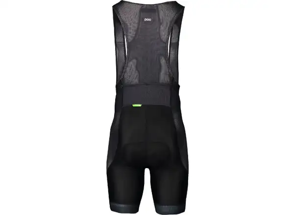 POC MTB Air Layer Bib Herren Shorts mit Polster und Latz Uranium Black