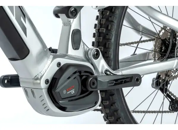 Apache Quruk 3 Vollgefedertes E-Bike (Bosch 1000 Wh) Silber