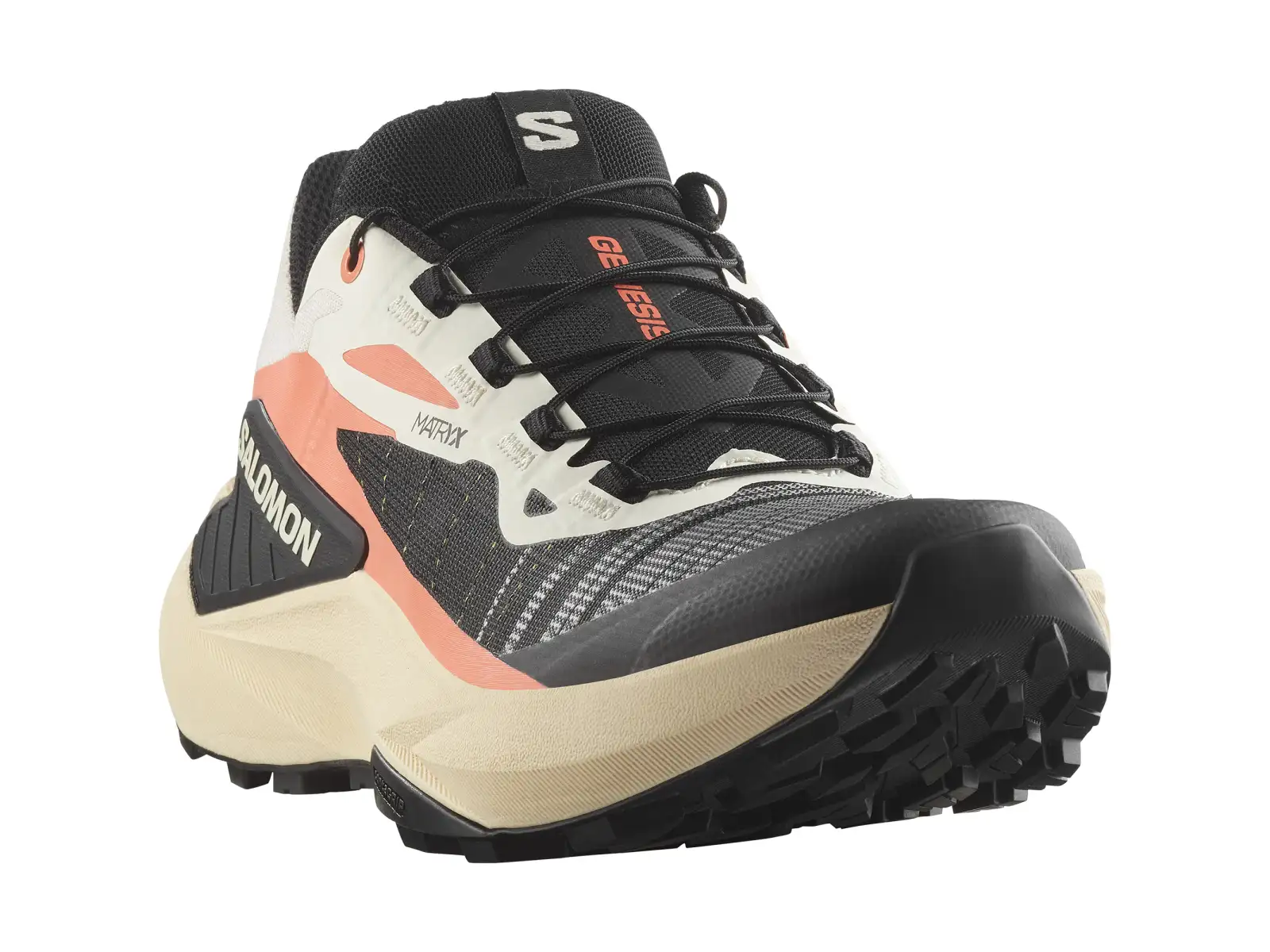 Salomon Genesis Damenlaufschuhe Fusion Coral/Tender Peach/Black