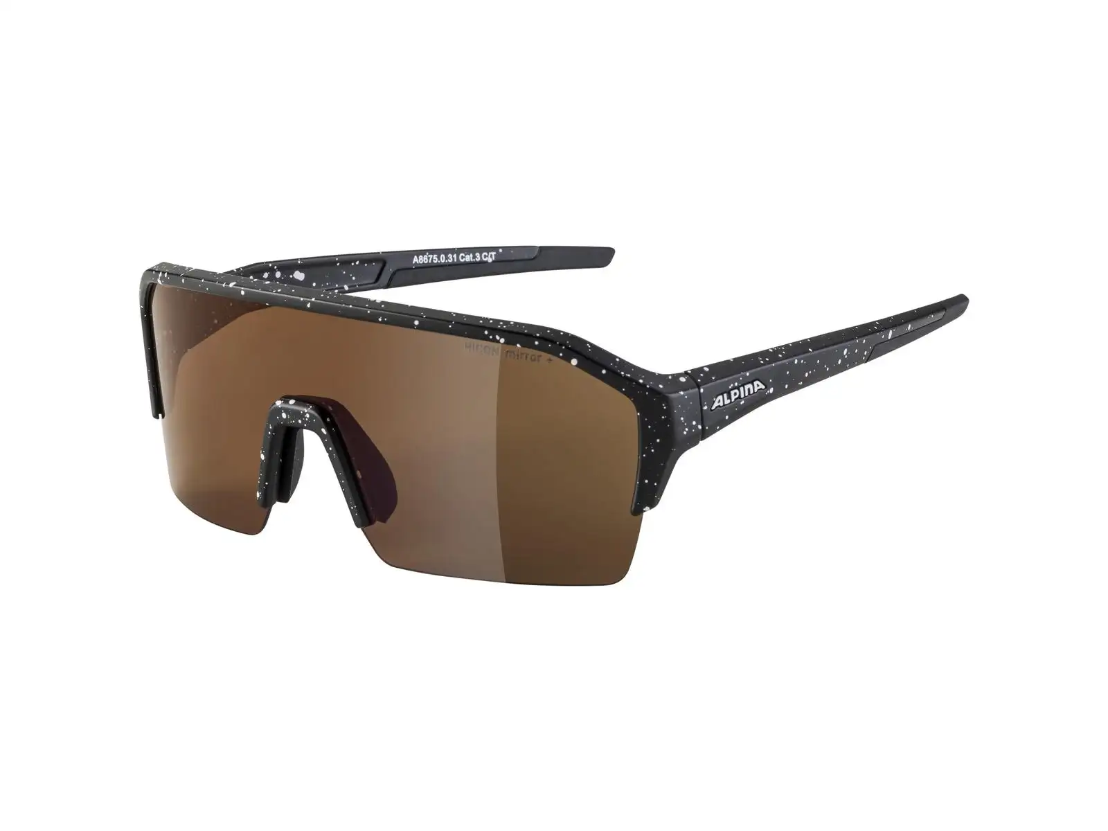 Alpina Ram HR Q-Lite Brille Black Blue Matt