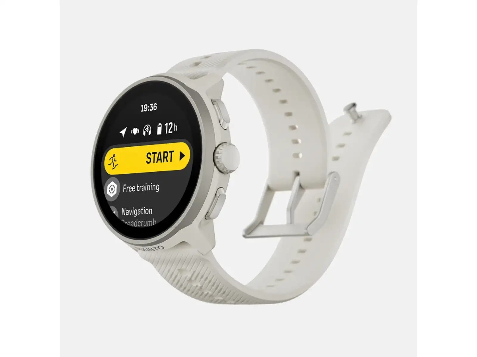 Suunto Run Smartwatch – Silikonarmband Frost Gray