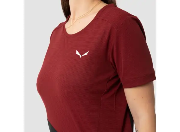 Salewa Puez Sporty Dry Damen T-Shirt kurzarm Black Out