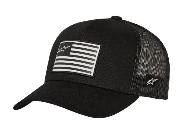 Alpinestars Flag Snapback Kappe Schwarz