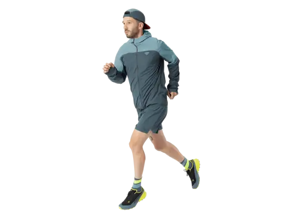 Dynafit Alpine Wind Herren Laufjacke Smoke Blue