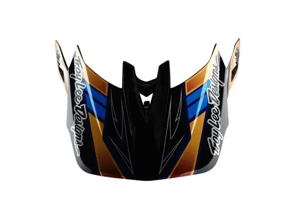 Troy Lee Designs D4 Composite Integralhelm Royalty Black/Gold