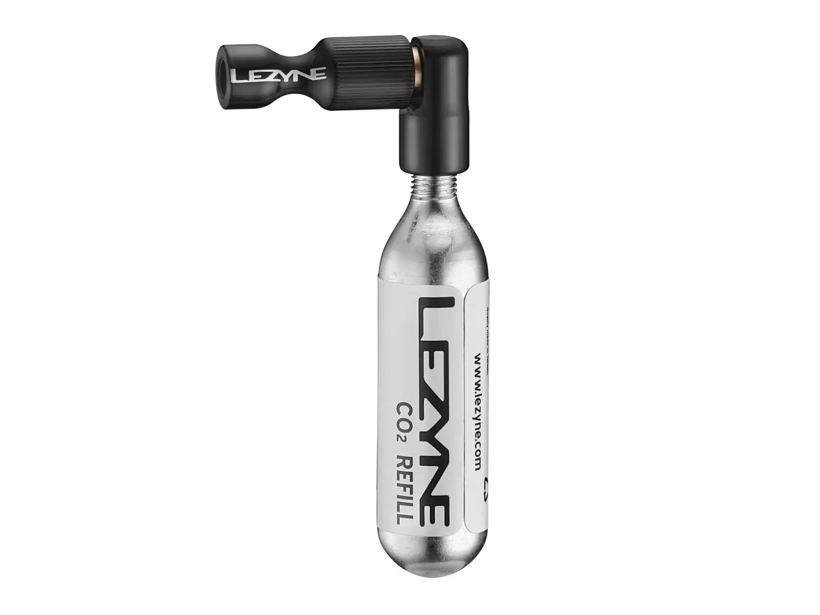 Lezyne Trigger Drive CO2 Kopf für Kartuschenpumpe Schwarz/Hochglanz