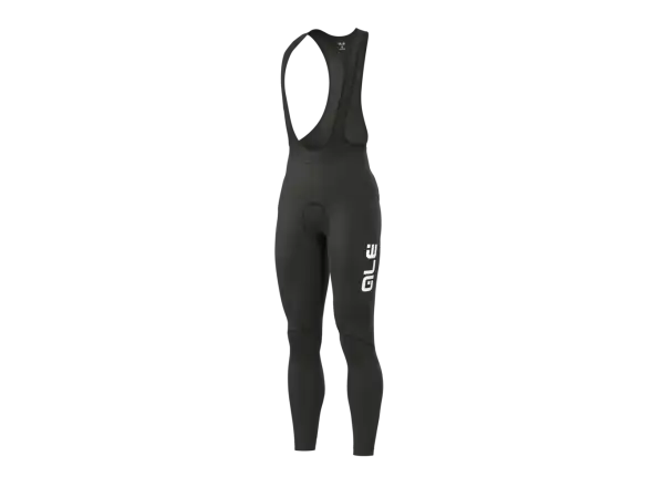 Alé Calzamaglia C/B Winter Herren Trägerhose mit Einsatz schwarz/weiß