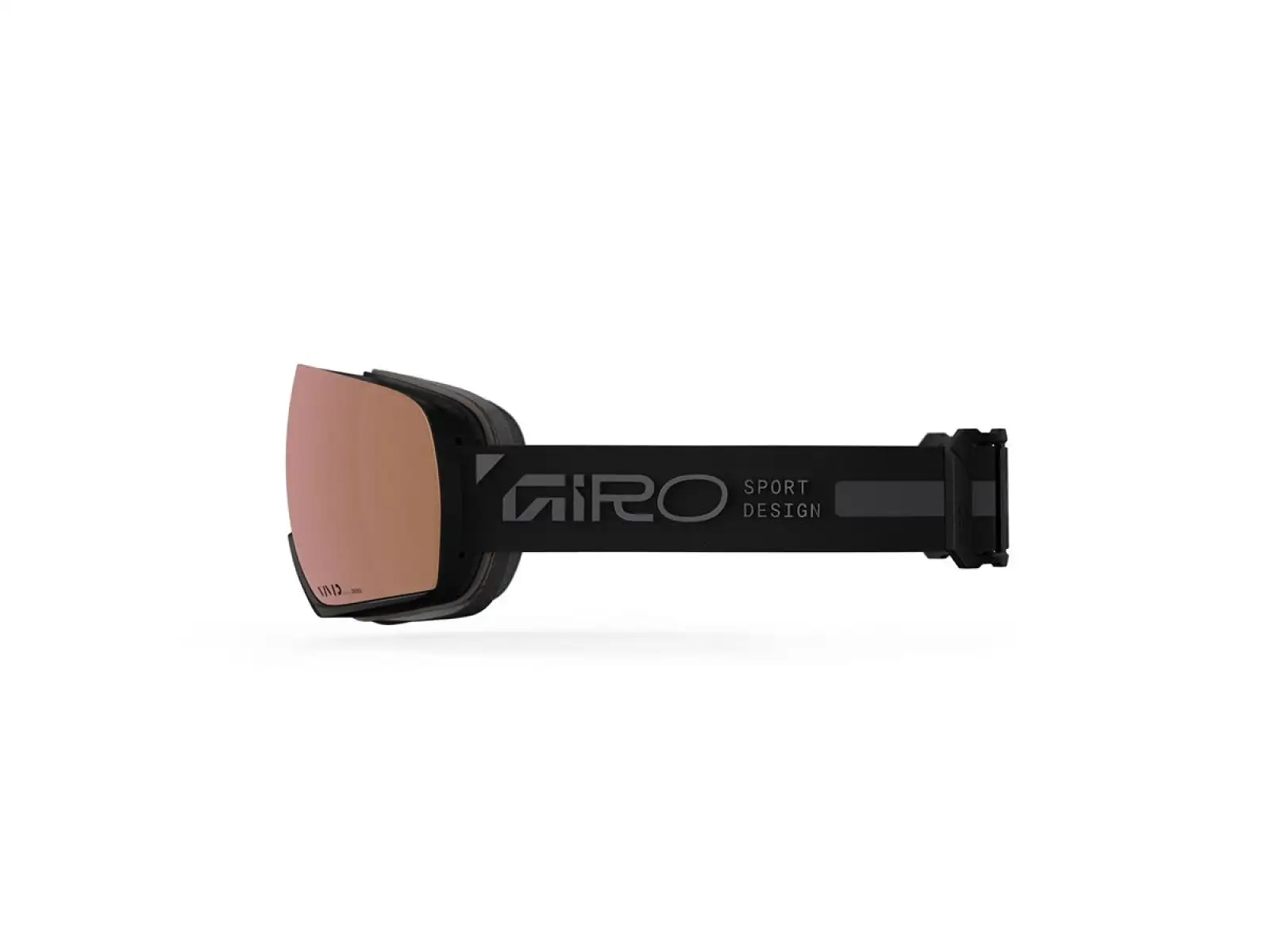 Giro Article II W Skibrille schwarz Rails/Vivid Rose Gold/Vivid Infrared (2 Gläser)