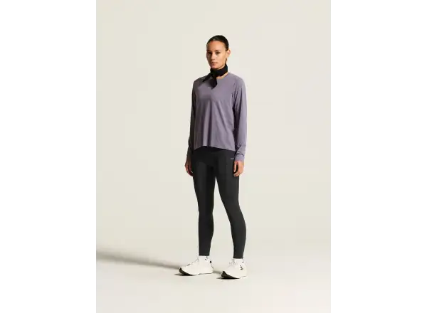 CRAFT Hypervent Longsleeve Damen T-Shirt violett