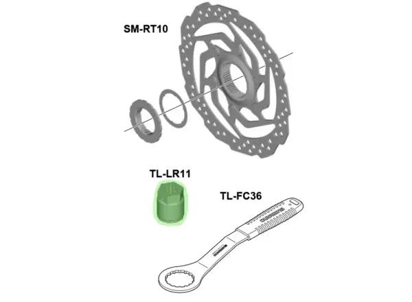 Shimano TL-LR11 Verschlussring Werkzeug