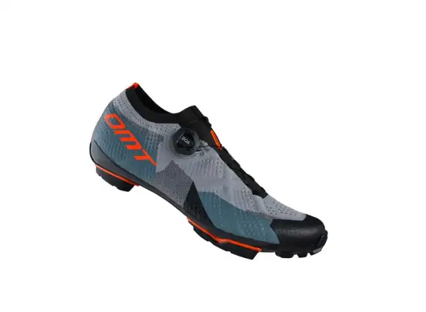DMT KM1 MTB Herren-Mountainbike-Schuhe Anthrazit/Schwarz/Orange
