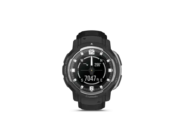Garmin Instinct Crossover Standard Edition Smartwatch Schwarz
