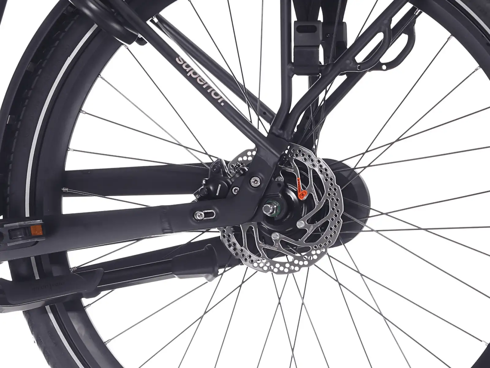 Superior eWAY 5.9 City E-Bike Matte Black