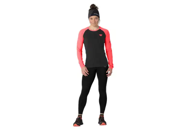 Dynafit Alpine Pro Damen Langarmshirt Ultra Coral