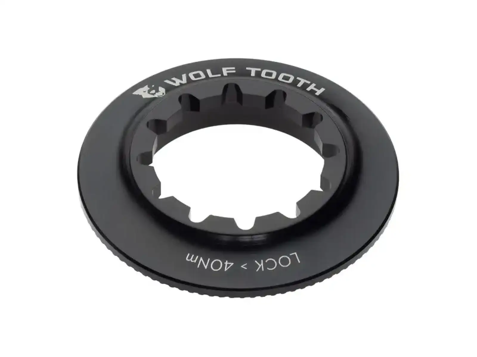 Wolf Tooth Nut Centerlock Rotor Internal Spline schwarz