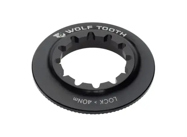 Wolf Tooth Nut Centerlock Rotor Internal Spline schwarz