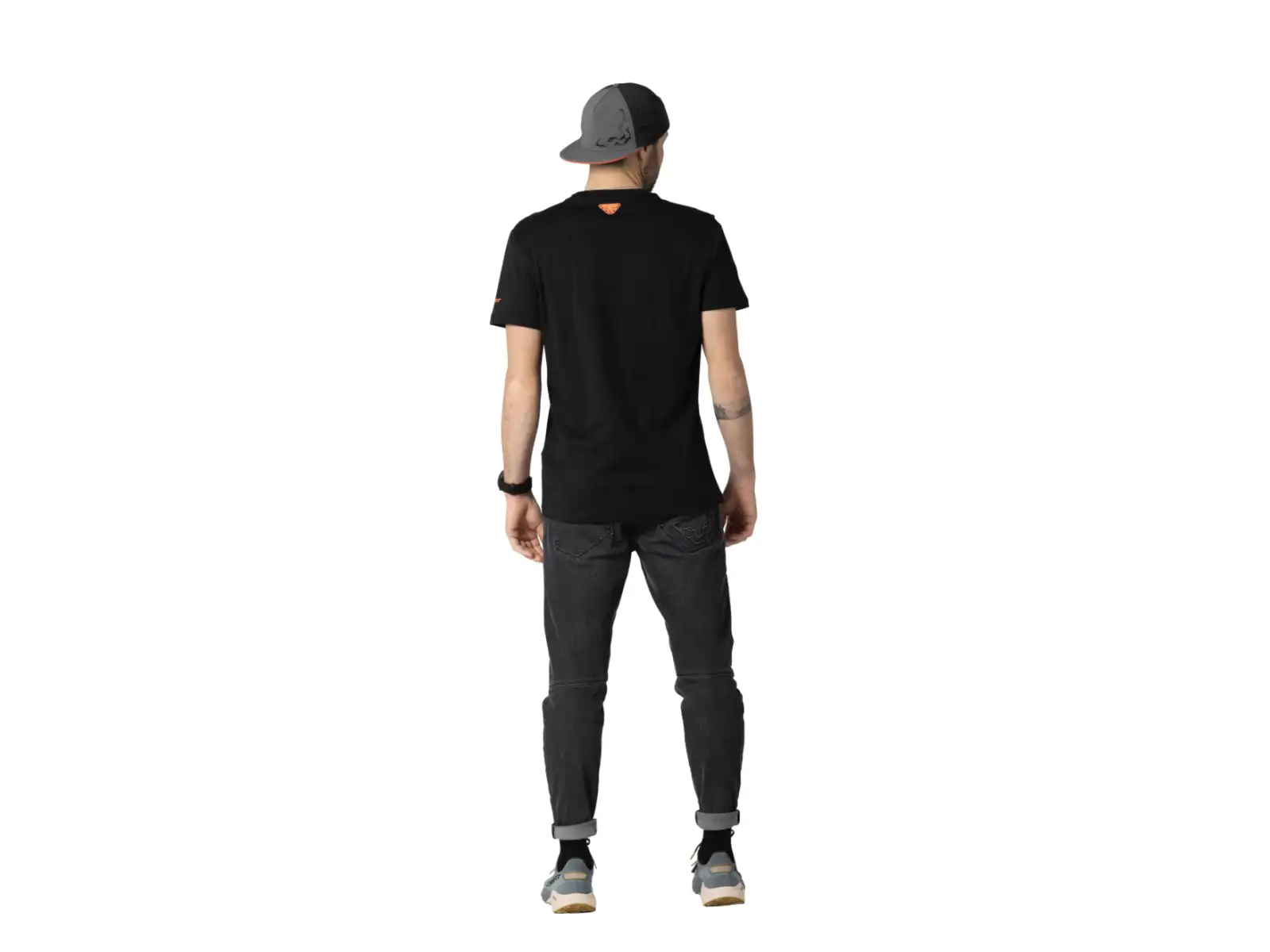 Dynafit Blacklight Cotton Herren T-Shirt Kurzarm Black Out