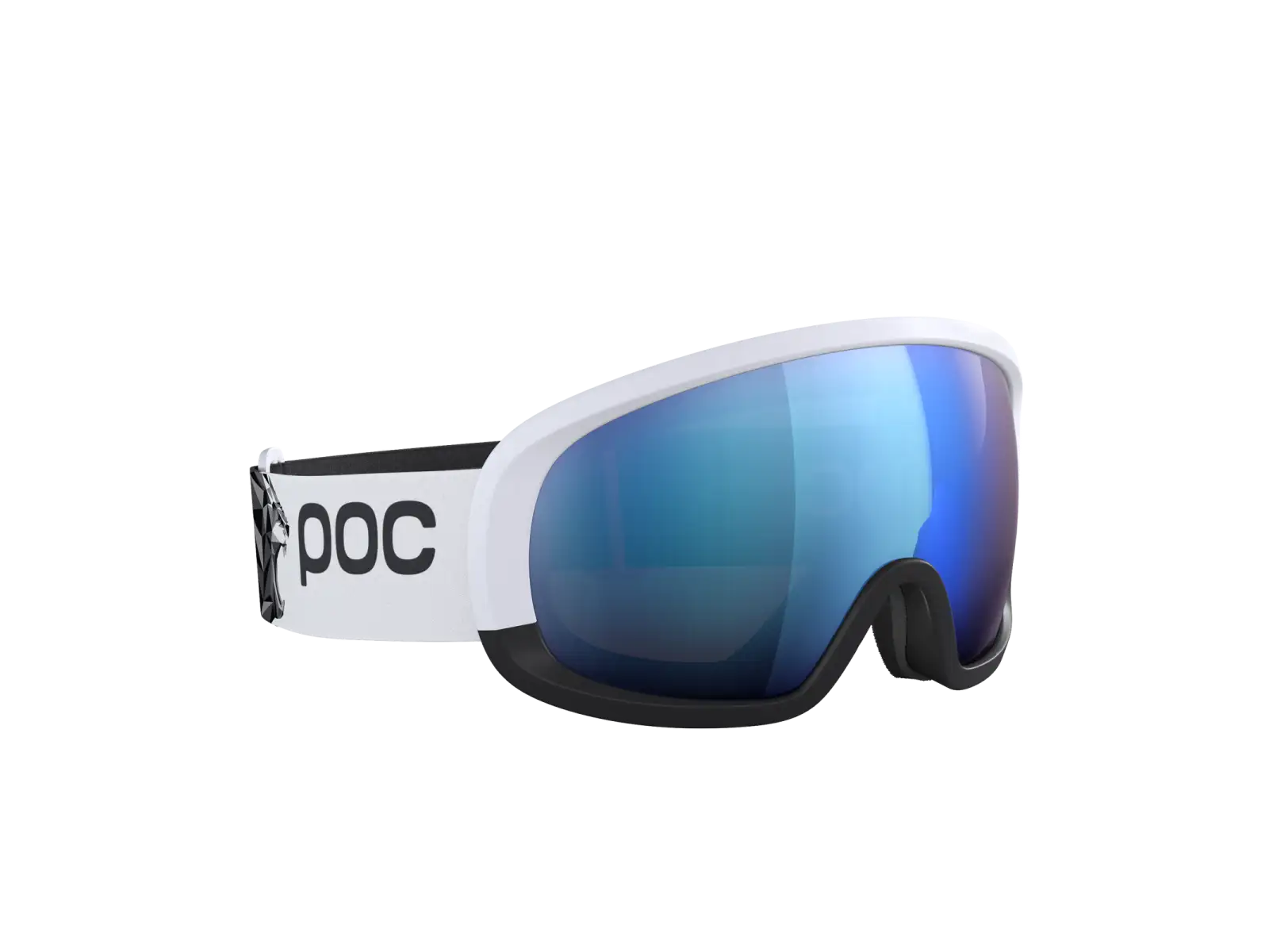POC Fovea Mid Race Marco Odermatt Ed. Skibrille Hydrogen White/Uranium Black/Partly Sunny Blue