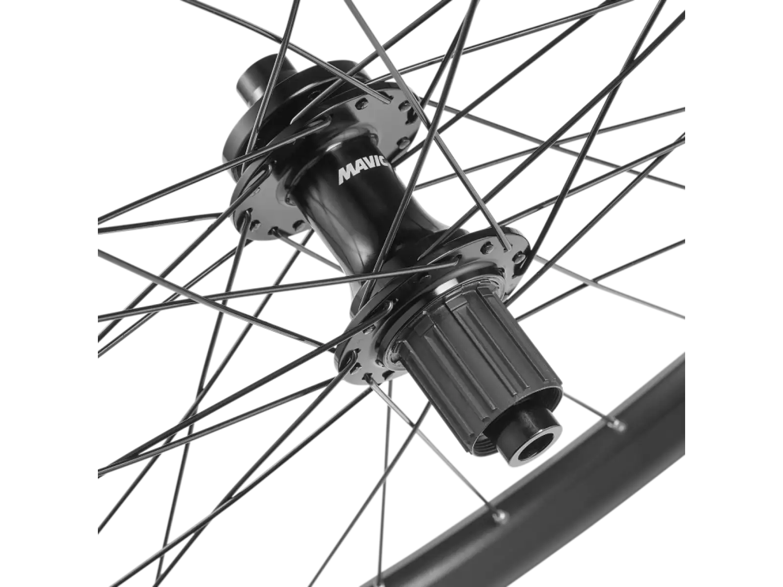 Mavic E-Access XR27 29" Disc 6děr Boost vypletená kola ořech Shimano HG