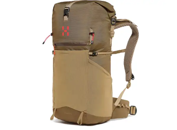 Haglöfs Magma Rolltop 40 WR Rucksack Teak Brown/Oak Brown 40l