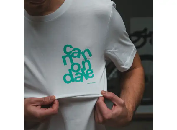 Cannondale Lifestyle T-Shirt Kurzarm White/Turquosie