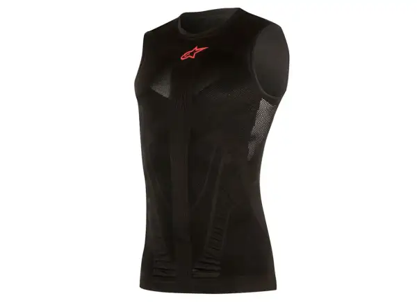 Alpinestars MTB Tech Tank Summer Ärmelloses Shirt schwarz/rot