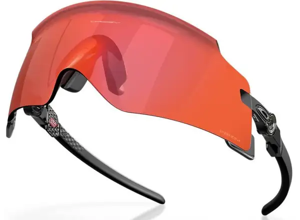 Oakley Kato Sonnenbrille - Polished Black/Prizm Trail Torch