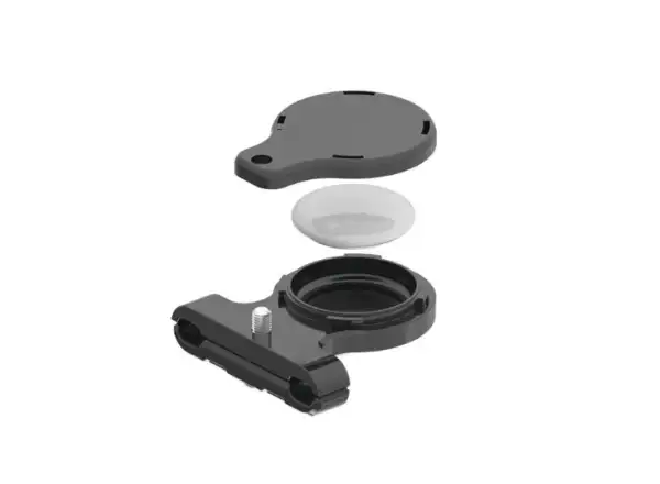 Lezyne Matrix Sattel Tagger Sattelhalter für Apple AirTag Locator schwarz