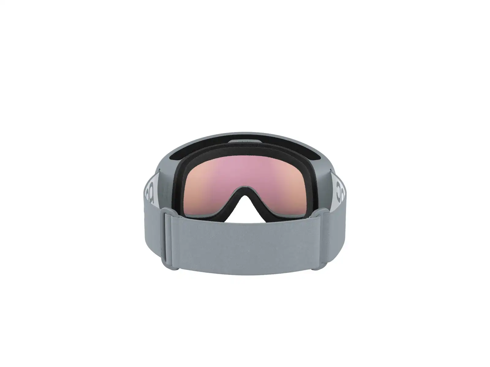 POC Fovea Mid WF Skibrille Granite Grey/Partly Sunny Orange
