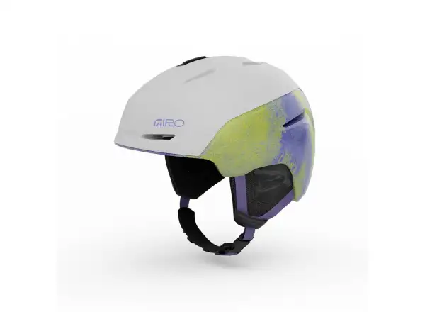 Giro Neo Jr. Skihelm Mattweiß/Flo Green