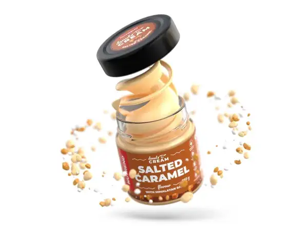 Nutrend Denuts Cream feine Nusscreme 250 g gesalzenes Karamell
