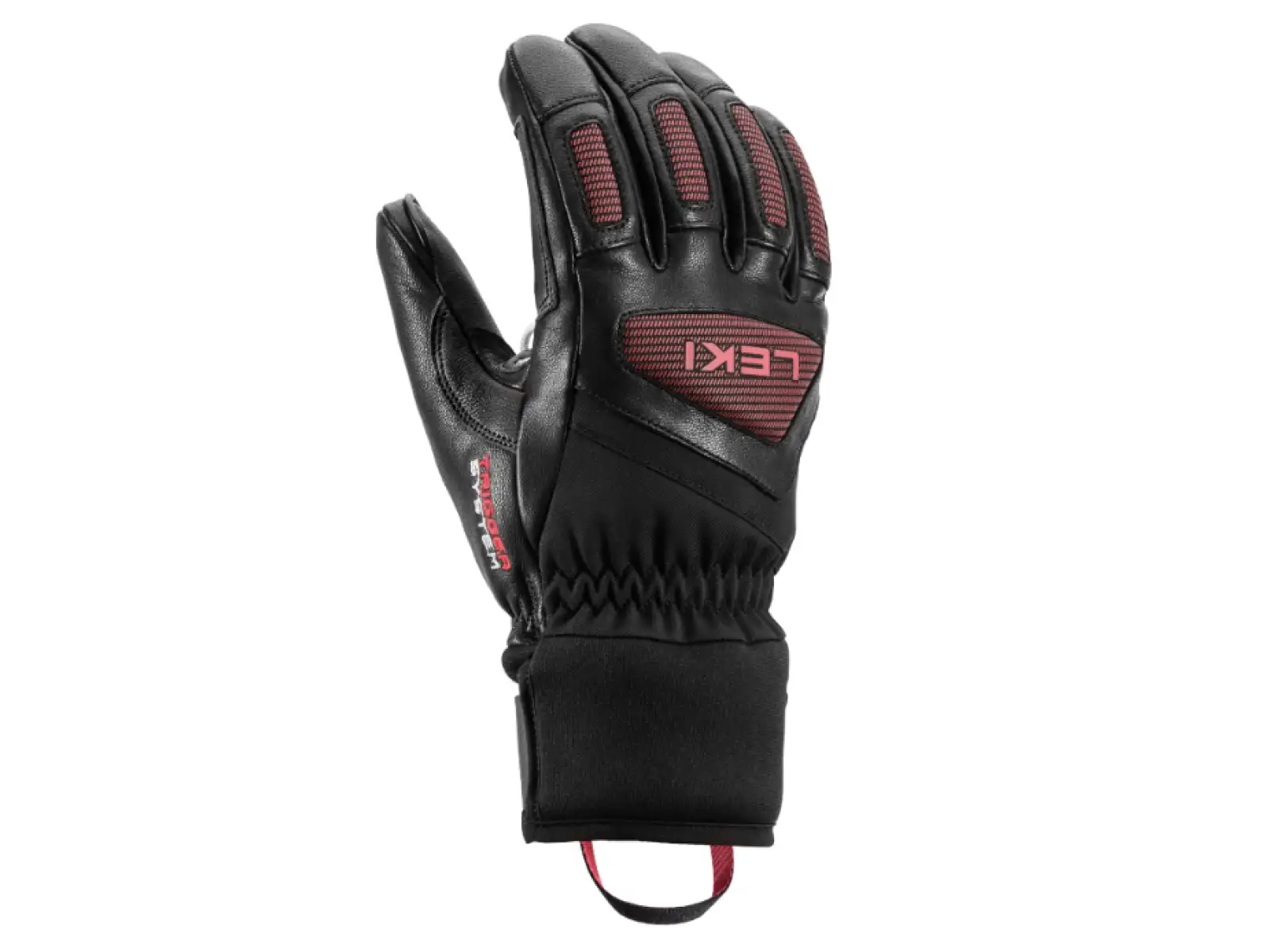 Leki Griffin Pro 3D Women Damenhandschuhe Black-Rose