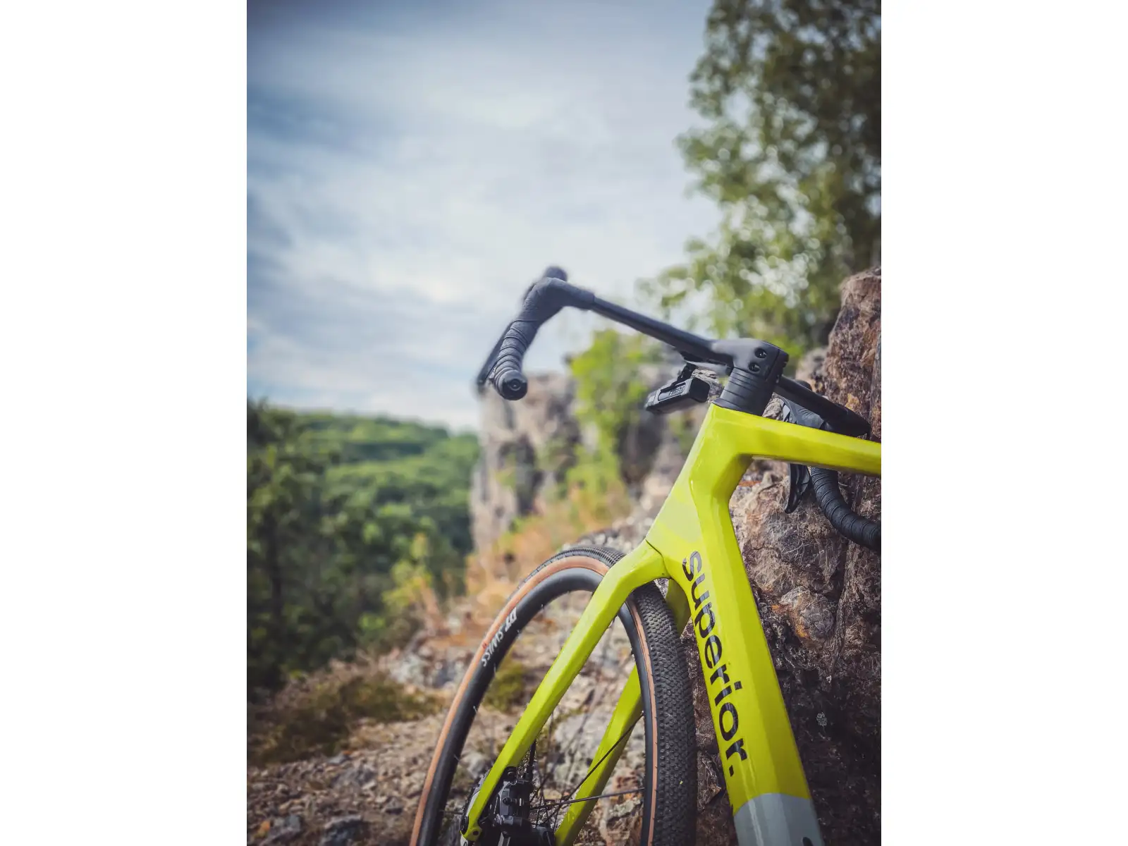 Superior XR 9.7 GR Gloss Gravelrad Grey/Racing Yellow