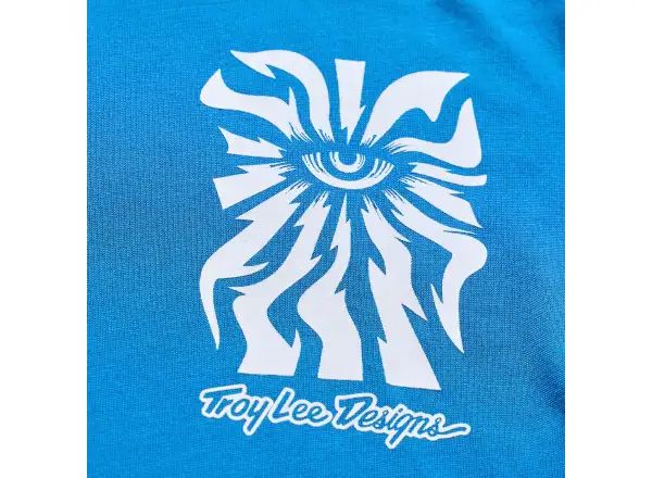 Troy Lee Designs Skyline Ride Herrentrikot One Eye Aero Blue
