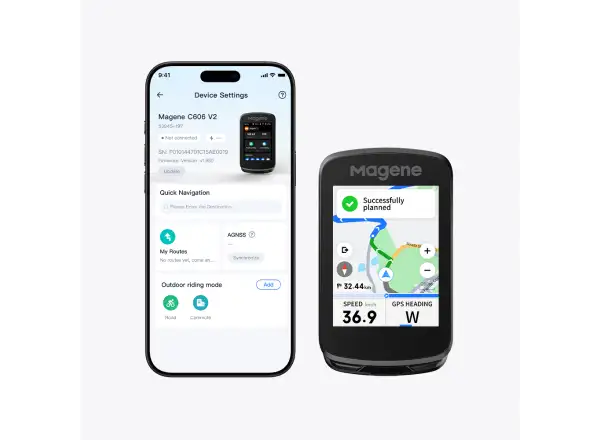 Magene C606 V2 GPS Fahrradcomputer