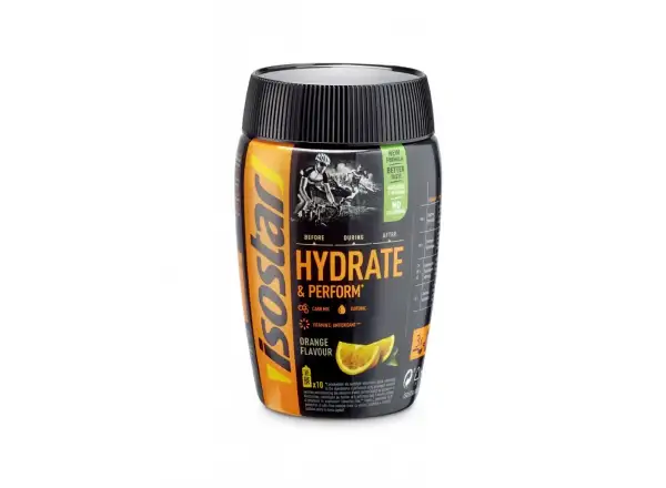 Isostar Hydrate & Perform isotonisches Getränk 400 g Orange