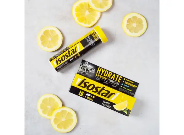 Isostar Powertabs 10 Tabletten 120 g Zitrone