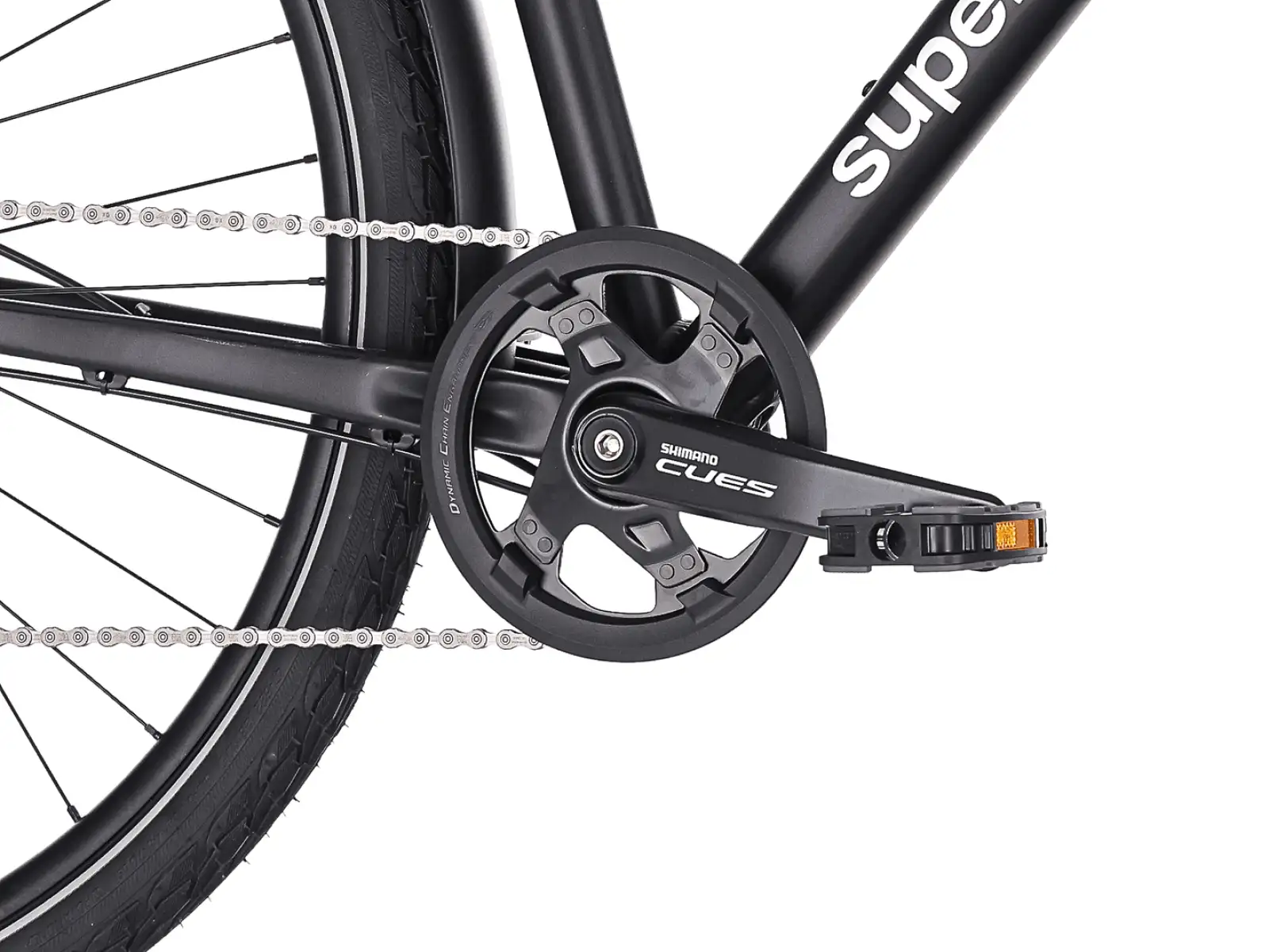 Superior Blox 6.4 T Stadtfahrrad mattschwarz