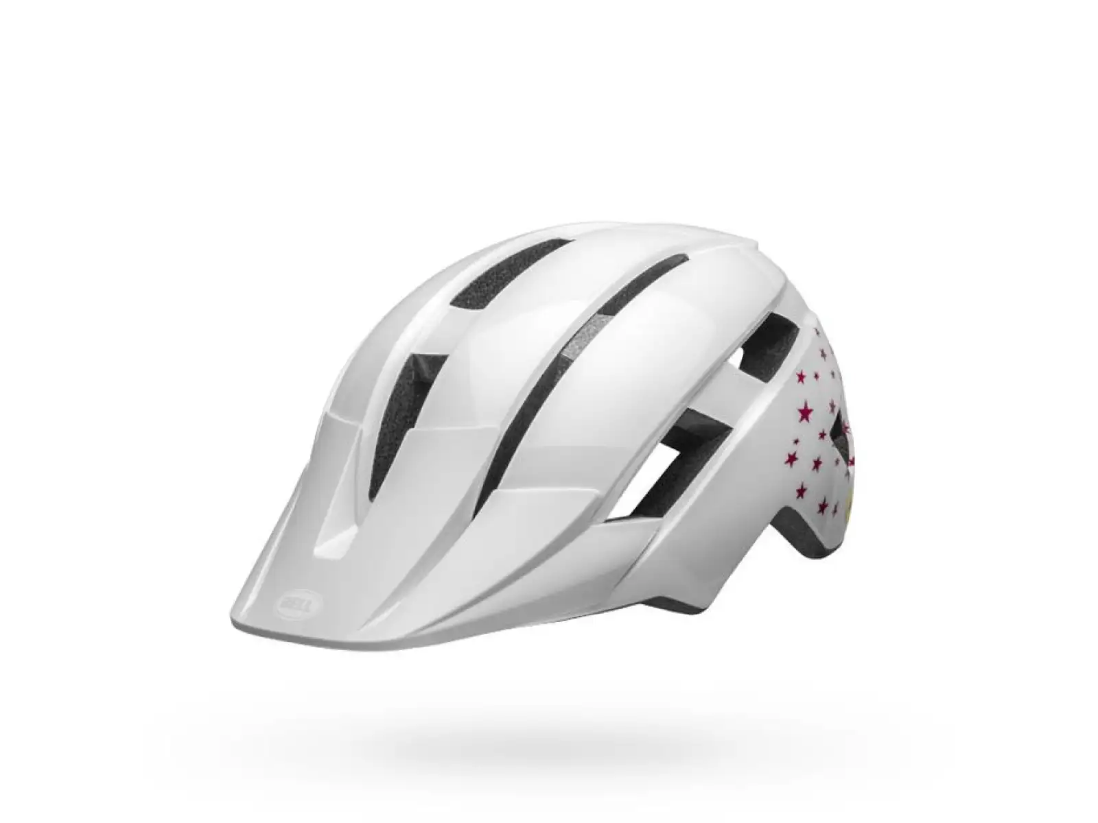 Bell Sidetrack II Youth Kinderhelm White Stars